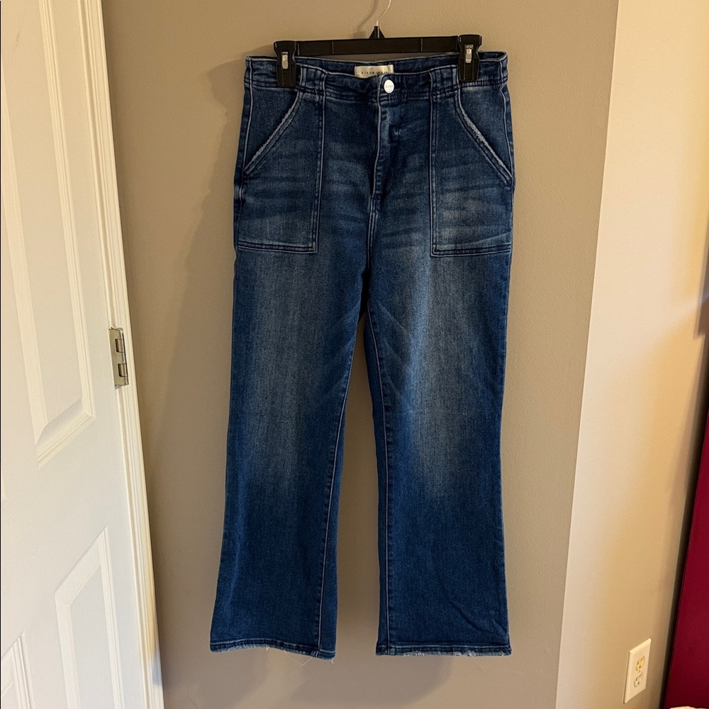 Classic Blue Wide Leg Jeans